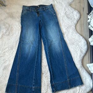 NWOT BDG DENIM WIDE LEG PANTS